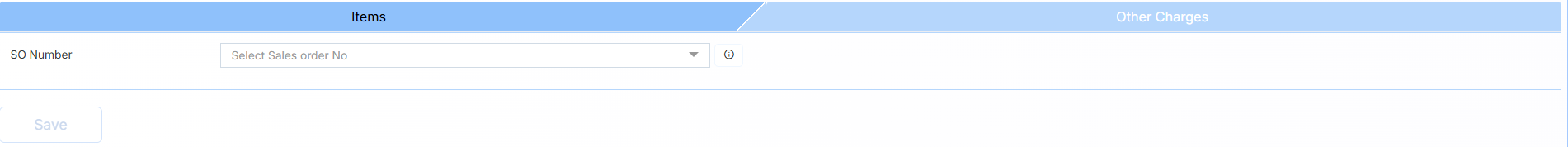 INVOICE SINGLE DO FORM
