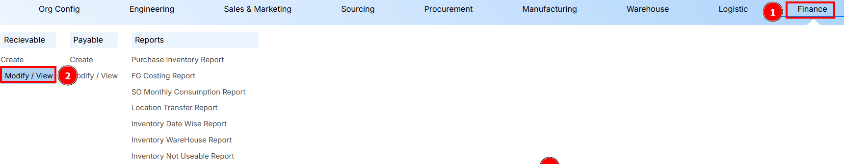 STEPS TO View/Modify