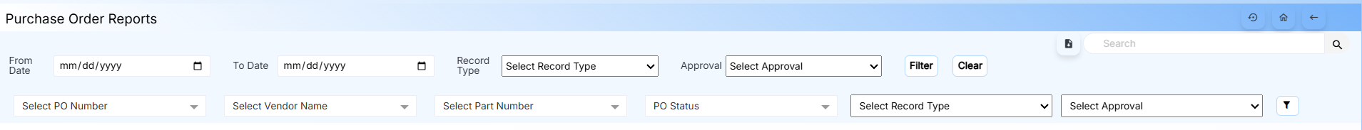 SHOP ORDER REPORT FORM