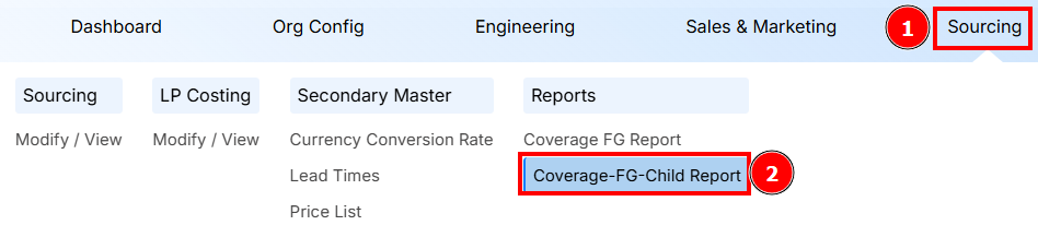 STEPS TO COVERAGE FG CHILD REPORTS