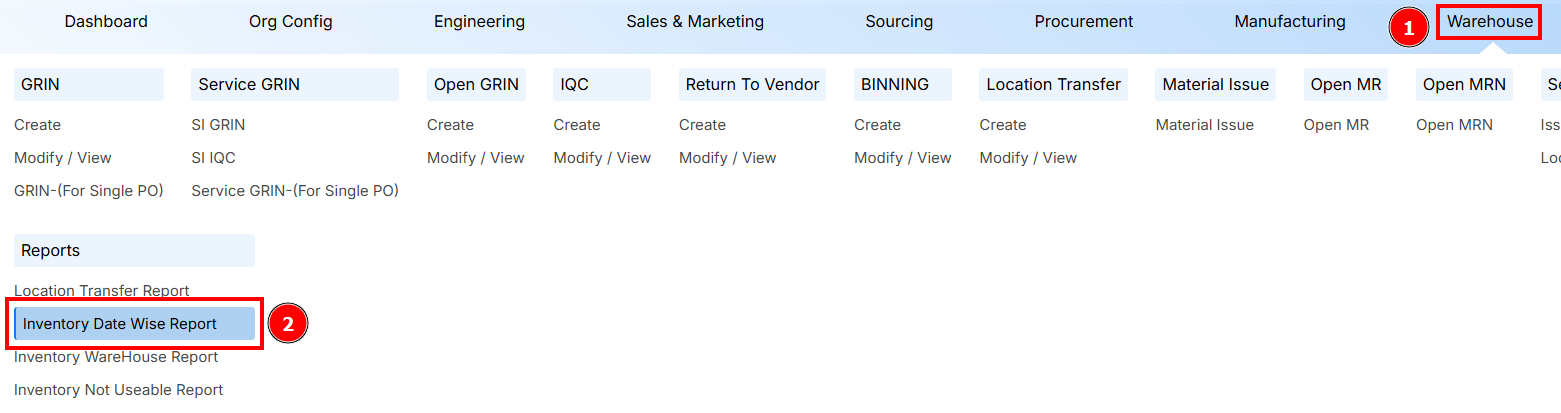 STEPS TO MODIFY/VIEW
