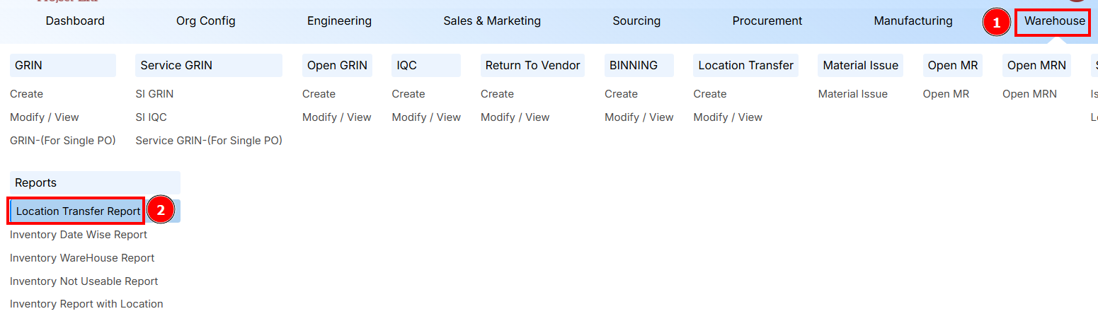 STEPS TO MODIFY/VIEW