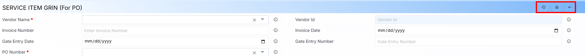 SERVICE ITEM GRIN FOR SINGLE PO ICONS